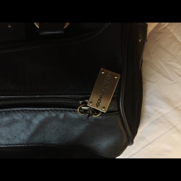 Donald J Pliner suede & leather brown purse - Picture 3 of 6